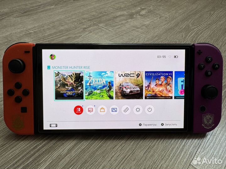 Nintendo switch oled pokemon edition