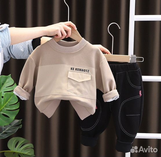 Костюм для мальчика толстовка и джинсы