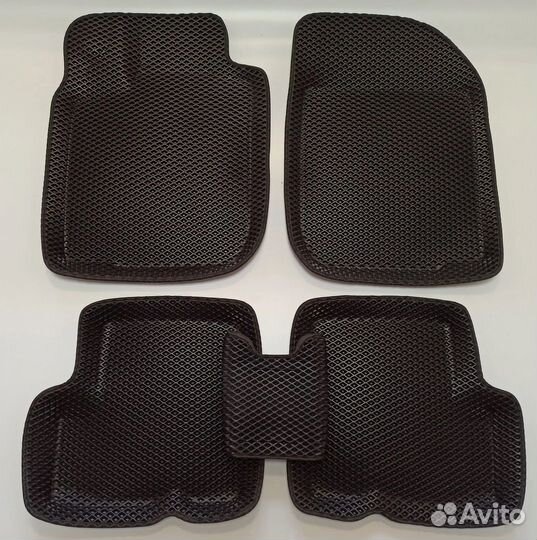 EVA коврики с бортами на chevrolet niva (2003)