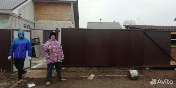 Откатные ворота