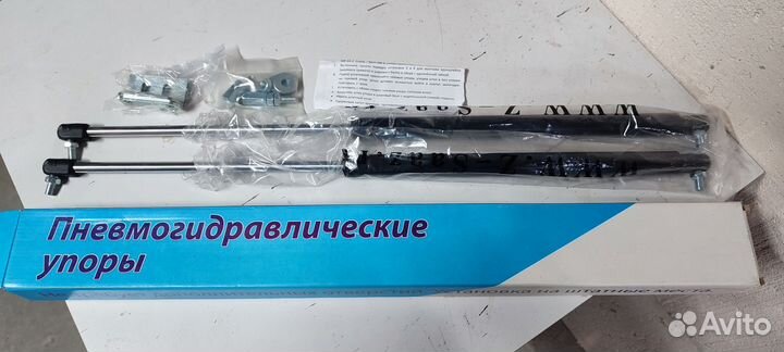 Газовые упоры капота granta