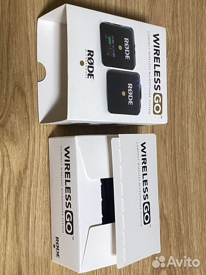 Микрофон беспроводной rode Wireless GO/iPhone