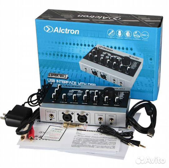 Внешняя звуковая карта с USB Alctron U16K-MK3 Нова