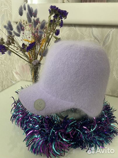 Шапка, бейсболка, кепка с ушками