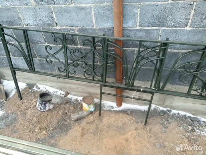 Изготовление оградок