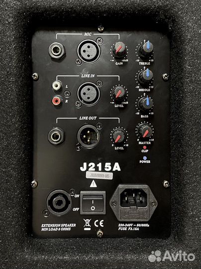 Активная акустическая система J215A + стойка