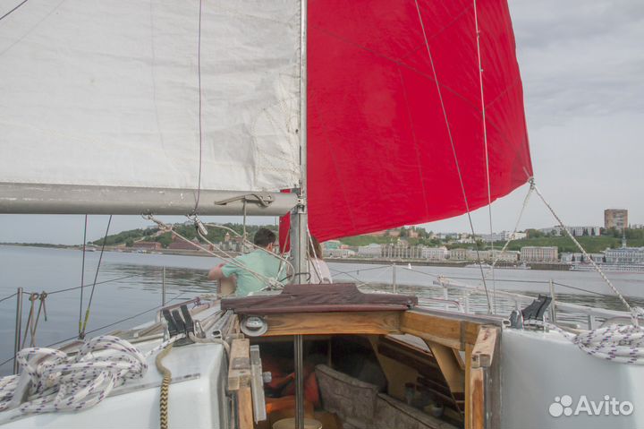 Тренировки на яхте с алым парусом
