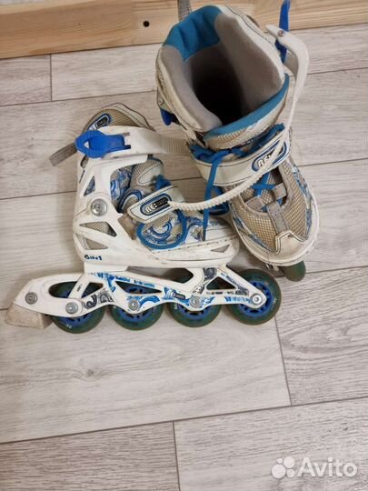Роликовые коньки детские раздвижные