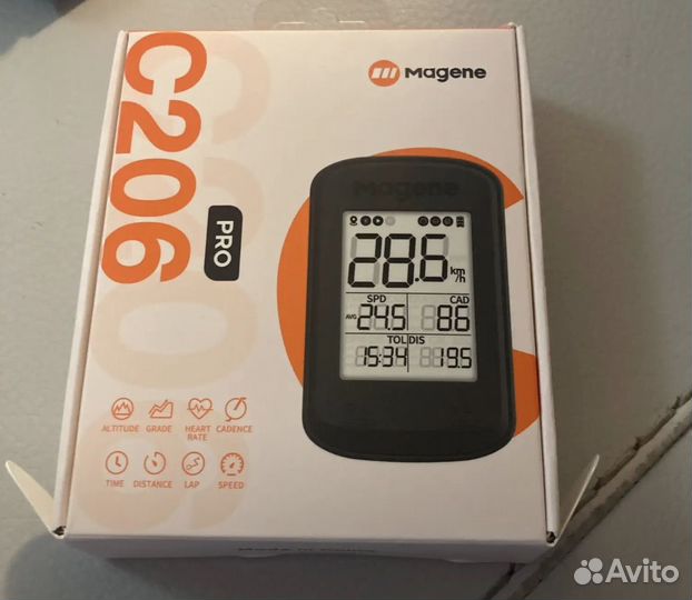 Велокомпьютер magene c206pro