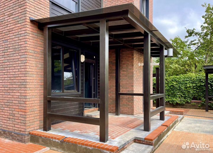 Навес односкатный