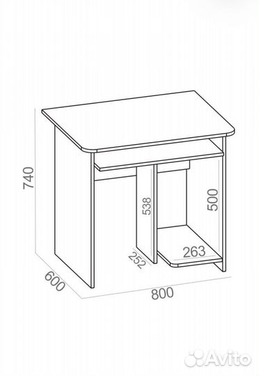Компьютерный стол