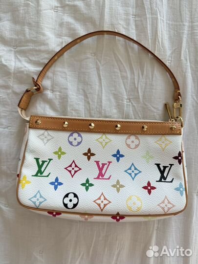 Сумка Louis vuitton pochette Murakami винтаж