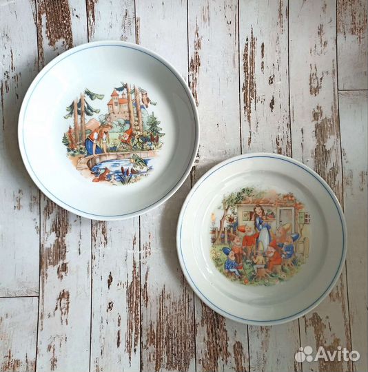 Детская посуда, наборы, тарелки