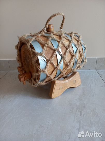 Бочка дубовая 3л б/у