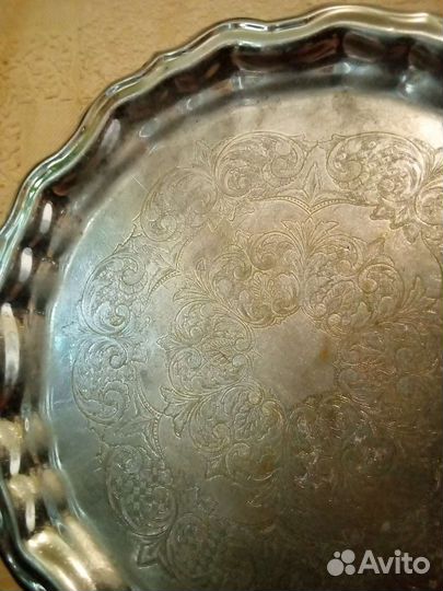 Поднос латунь с покрытием