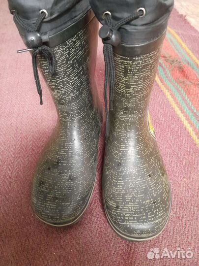 Резиновые сапоги