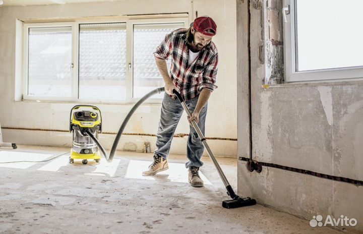 Аренда строительного пылесоса Karcher WD 6 Premium