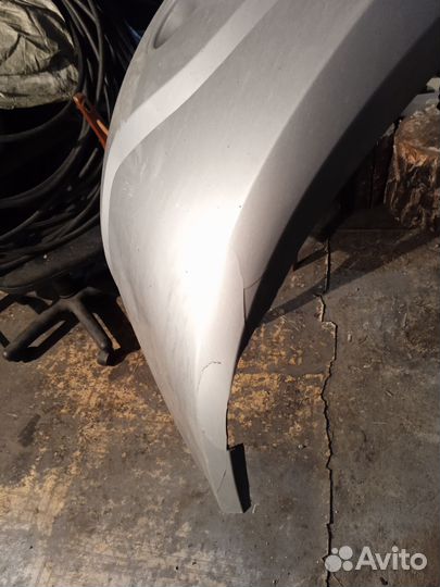 Бампер передний. Рено сандера