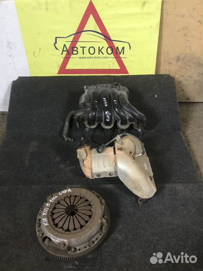 Коллектор выпускной Kia RIO 3, G4FA