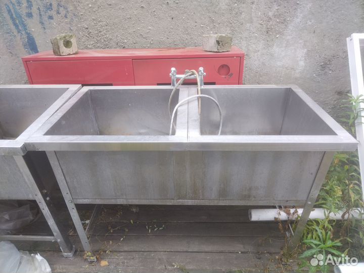Раковина котломойка из нержавейки