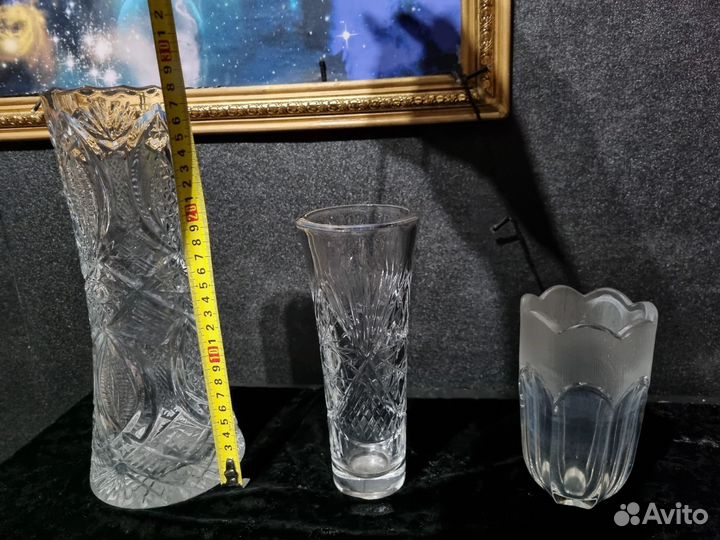 Ваза хрусталь СССР