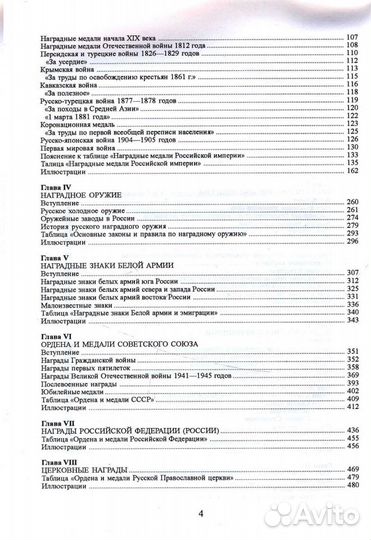 Каталог наград России от империи до сегодня
