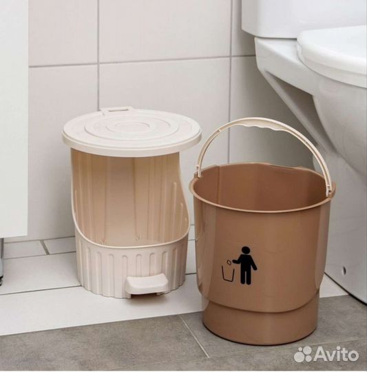 Мусорное ведро с педалью 8л