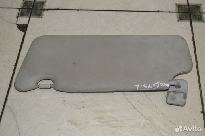 Козырек солнцезащитный левый Nissan Almera G15