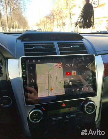 Магнитола на Toyota Camry 50 Android