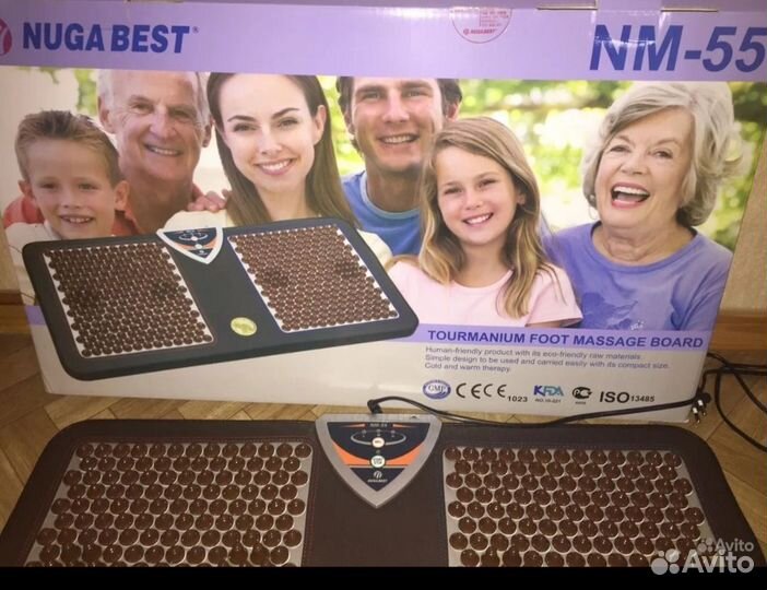 Массажный коврик для ног Нуга Бест 55