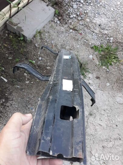 2014-17 Солярис Усилитель заднего бампера Solaris