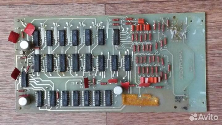 Плата Электроника цш-01 на запчасти