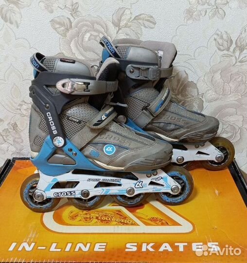 Роликовые коньки женские 37 размер