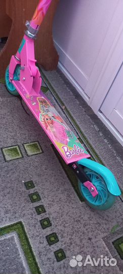 Самокат детский двухколесный для девочки