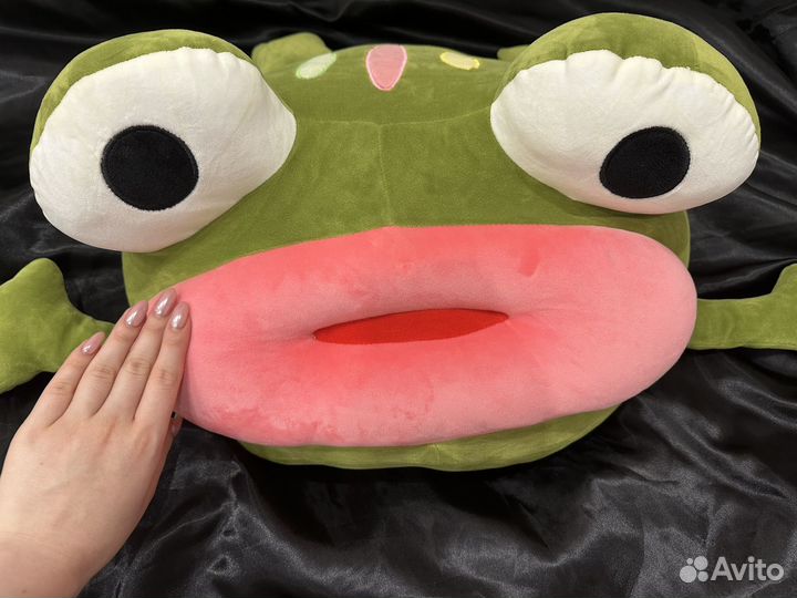 Большая мягкая игрушка Лягушка
