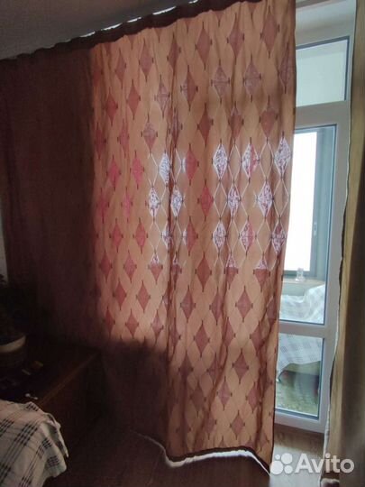 Шторы/портьеры 2 шт. 2600(в) х2300(ш)