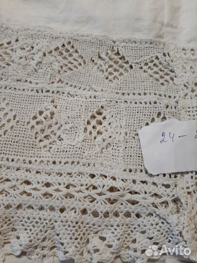 Старинные подзоры и салфетки СССР