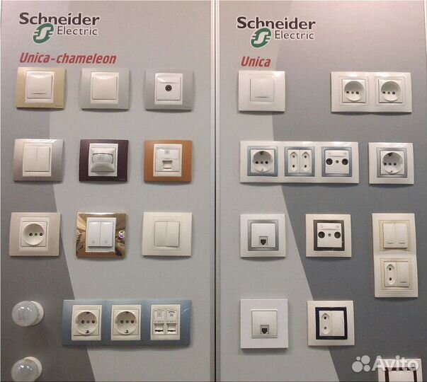 Розетки и выключатели Schneider Electric Unica Бел