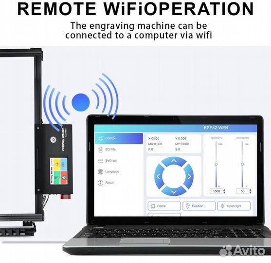 Лазерный станок Flying Bear LaserMan Гравер