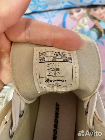 Коньки фигурные 30 размер Nordway Nicole