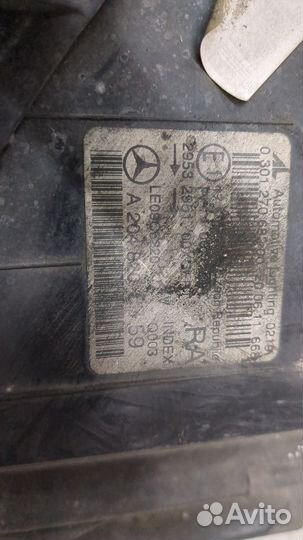 Фара (передняя) правая Mercedes C W204