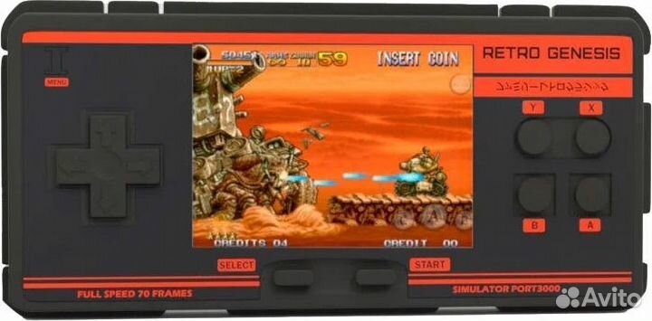 Портативная игровая ретро-приставка Retro Genesis