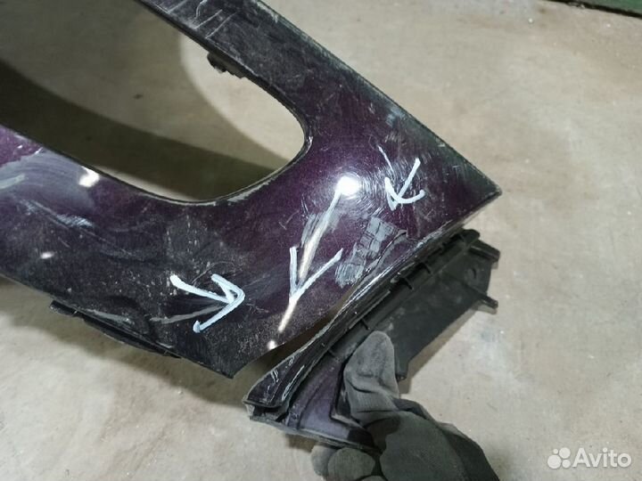 1165794 exeed TXL бампер задний левая угловая часть 2021
