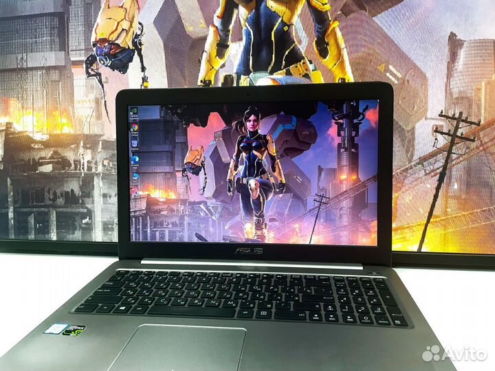 Игровой ноутбук Asus на Intel i5 / i7 + GeForce