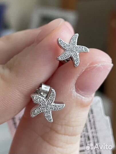 Серебряные серьги