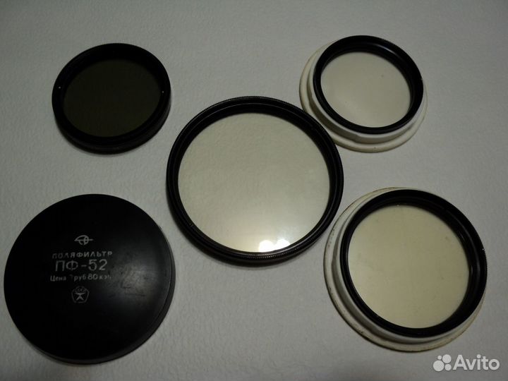 Светофильтры уф и пф и цветные