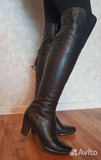 Сапоги зимние высокие 38 размер