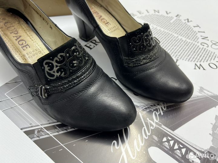 Туфли натуральная кожа 38