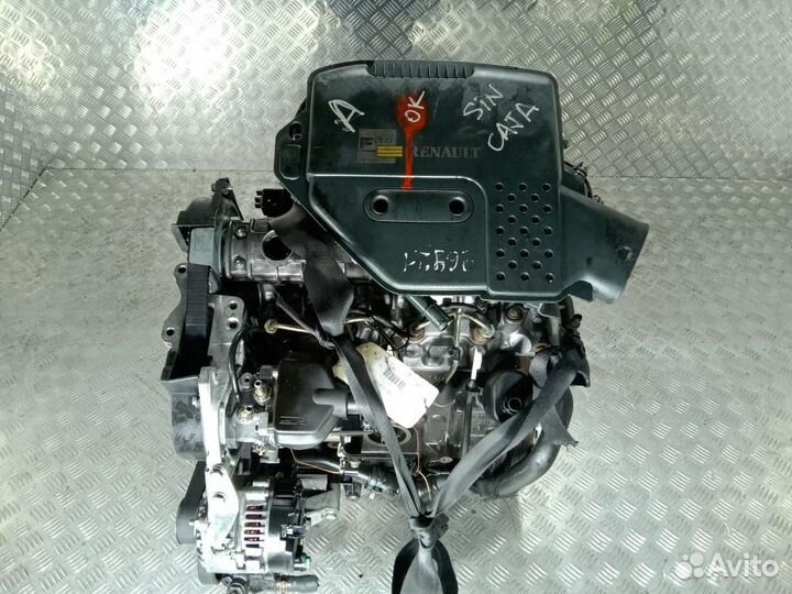 Двигатель в сборе Renault Kangoo F8Q632 1.9 дизель