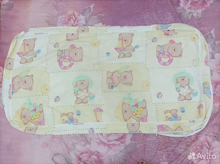 Чехол на матрас в детскую кроватку 115*59*11